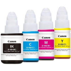 Canon 490 Ink Tank Cartridge 4 Color Set Canon 490 Ink Tank Cartridge 4 Color Set