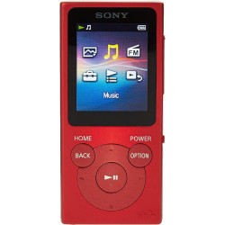Sony Walkman Digital Media Player, Red, Nw-E394/Rc, Nw-E394/Rc1E
