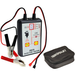 Allosun Fuel Injector Tester & Adapter Diy Cleaning Tool Kit Set (Fuel Tester)