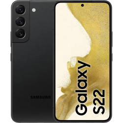 Samsung Galaxy S22 5G Mobile Phone 128GB Dual SIM Android Smartphone Phantom Black (UAE Version)