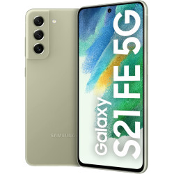 Samsung Galaxy S21 Fe 5G Dual Sim Smartphone, 128GB Storage And 8GB RAM (Uae Version), Olive