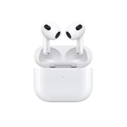 Apple AirPods (3rd generation) with Lightning Charging Case White Apple AirPods (3rd generation) with Lightning Charging Case White