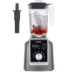 Biolomix Digital Bpa Free 2L Automatic ProgRAM Professional Commercial Blender Mixer Juicer Food Processor Ice Smoothies Fruit, T5600, silver