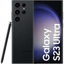 Samsung Galaxy S23 Ultra, 256GB, Phantom Black, UAE Version, 5G Mobile Phone, Dual SIM, Android Smartphone, 1 Year Manufacturer Warranty