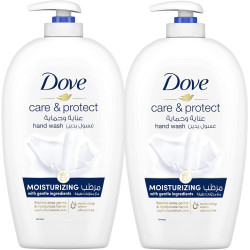 Dove Care and Protect Moisturising Hand Wash, 500 ml, Pack of 2