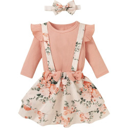 Baby Girl Clothes Daddys Little Sister Cute Bodysuit Newborn First Birthday Summer Outfits Coming Home Photography Clothing Toddler Dress Infant Ruffle Romper With Headband For 18 & 0-3 & 12 Month Baby Girl Clothes Daddys Little Sister Cute Bodysuit Newborn First Birthday Summer Outfits Coming Home Photography Clothing Toddler Dress Infant Ruffle Romper With Headband For 18 & 0-3 & 12 Month